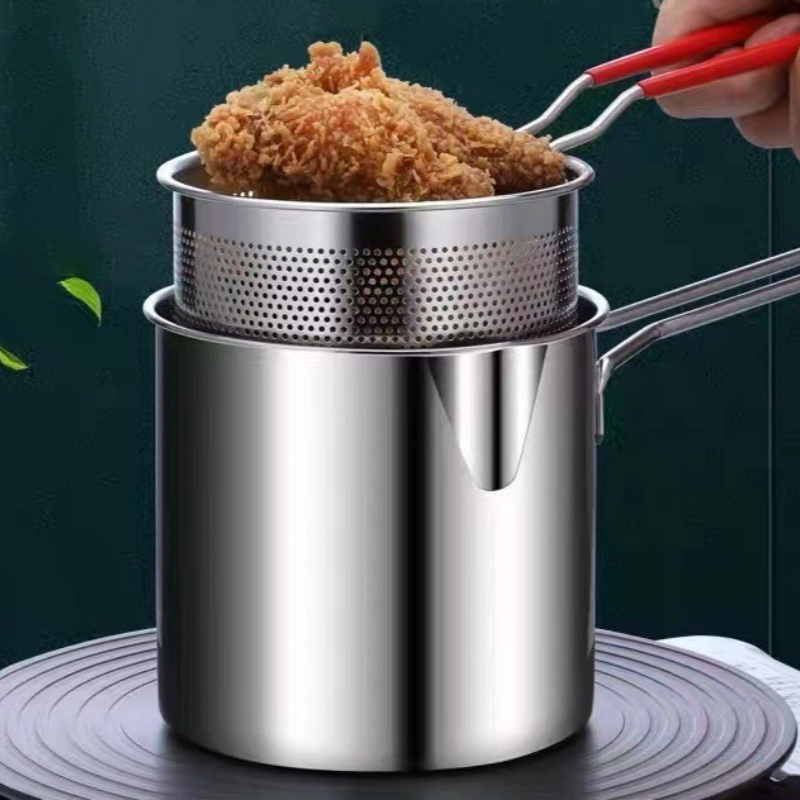 Induction Cooker - 304 Stainless Steel Deep Fryer With