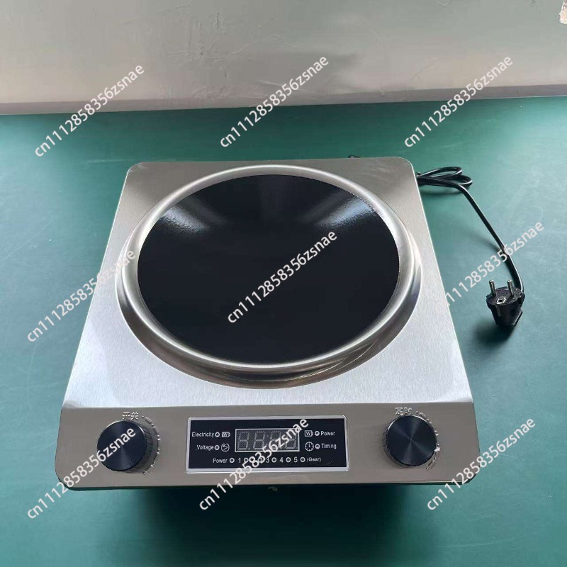 Induction Cooktop Portable - Portable 3500W Induction Cooktop, Stainless Steel
