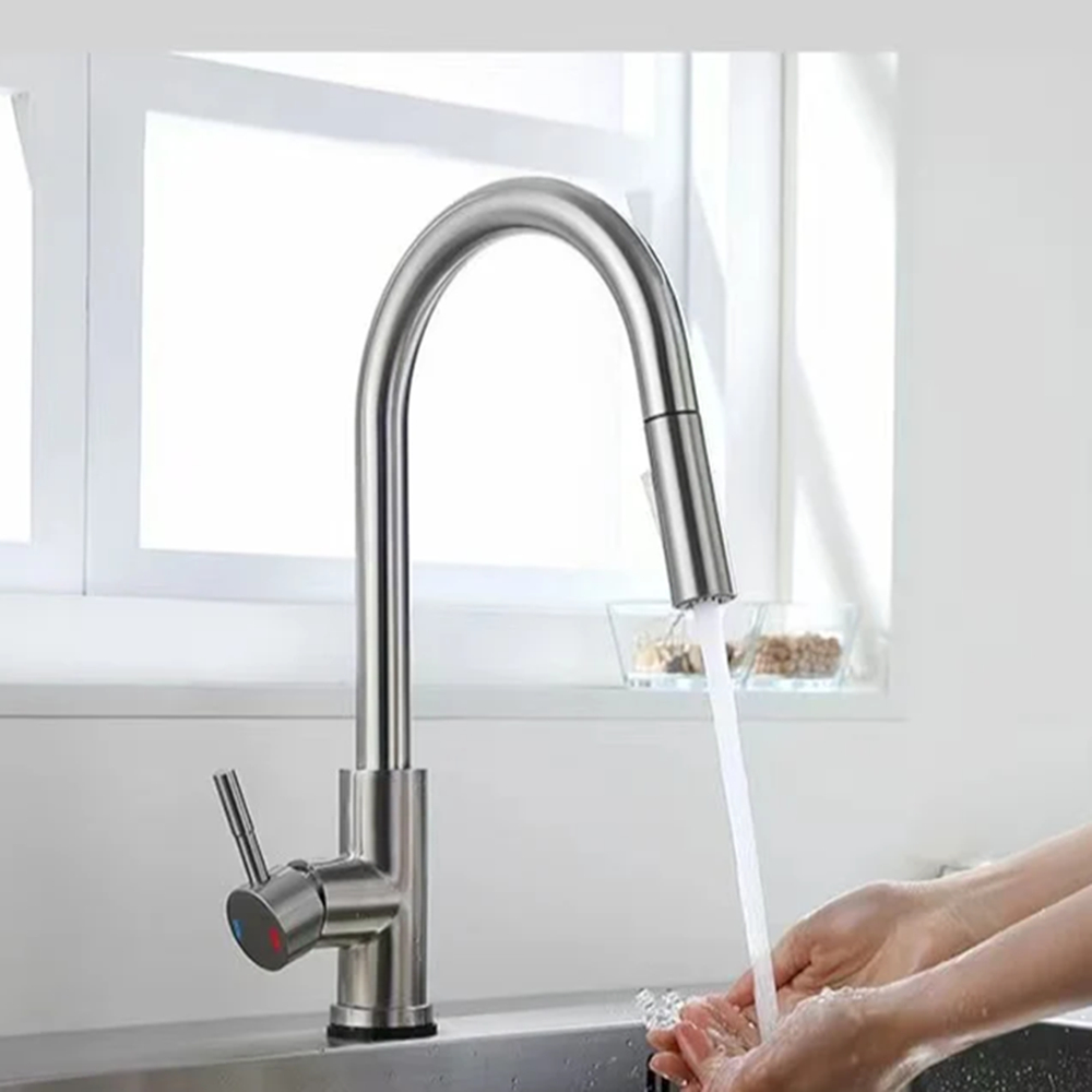 Stand Mixer - Kitchen Faucet Pull Out Brushed Nickle