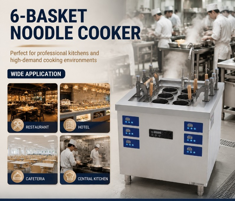 6 Basket Commercial Induction  - Induction Cooker ulasan dan harga