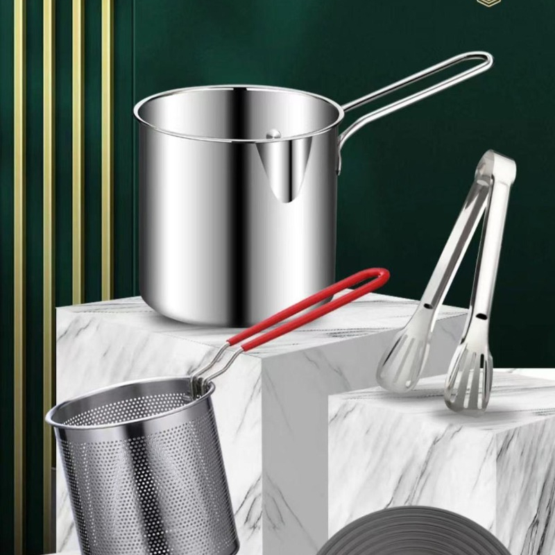 304 Stainless Steel Deep Fryer - Induction Cooker ulasan dan harga