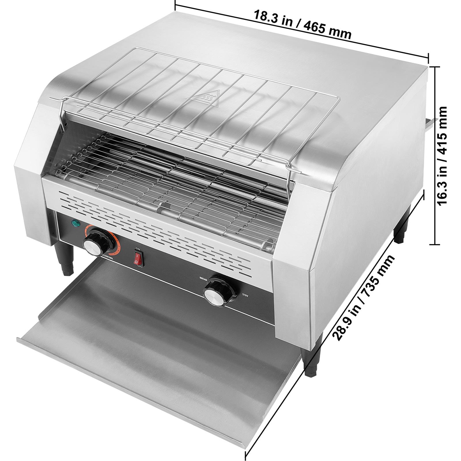 Commercial Conveyor Toaster 45 - Kitchen Appliances In ulasan dan harga
