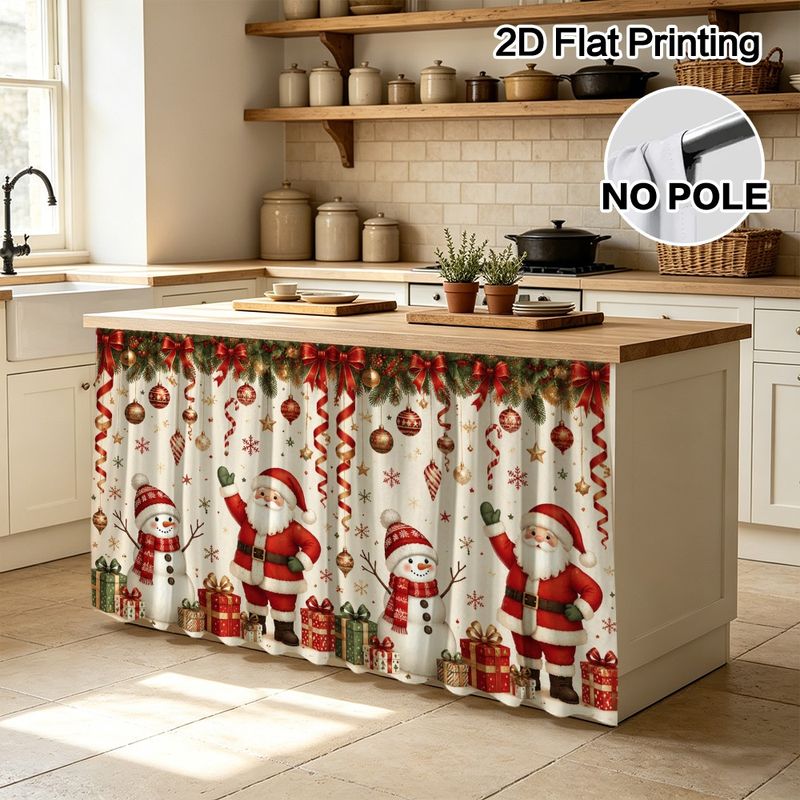 VIKAMA Cabinet Curtain Christm - Kitchen Appliances Cabinet ulasan dan harga