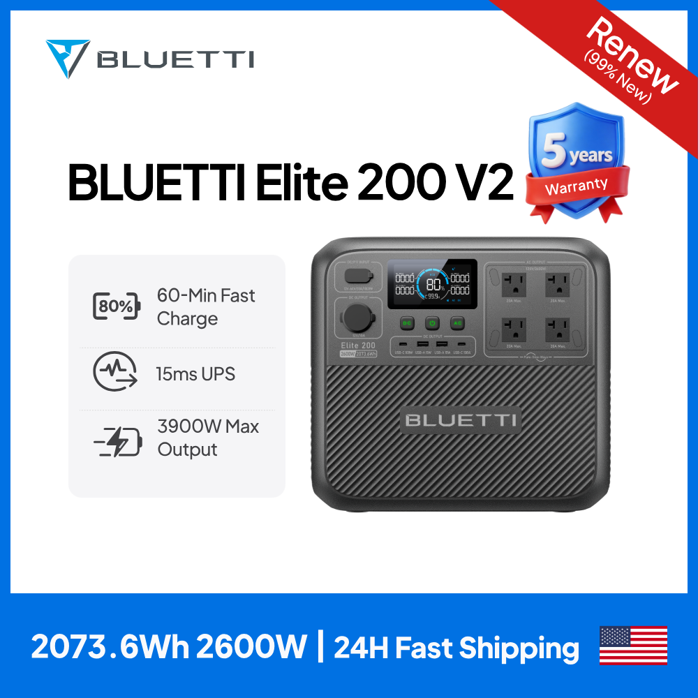 【Renew】BLUETTI Elite 200 V2 Po - Toaster ulasan dan harga
