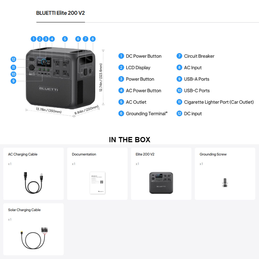【Renew】BLUETTI Elite 200 V2 Po - Toaster ulasan dan harga